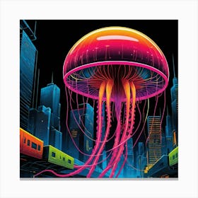 Jellyfish 8 Canvas Print