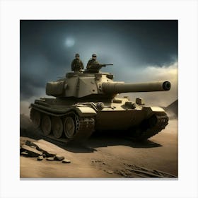 Battlefield Behemoth Canvas Print