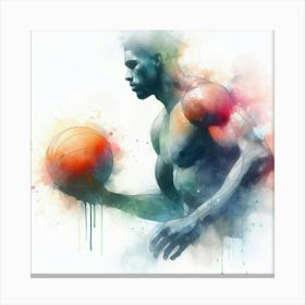 Basketball Player 1 Canvas Print