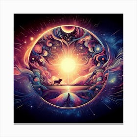 Psychedelic Painting 1 Canvas Print