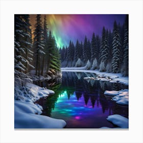 Aurora Borealis Canvas Print