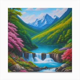 Waterfall 7 Canvas Print