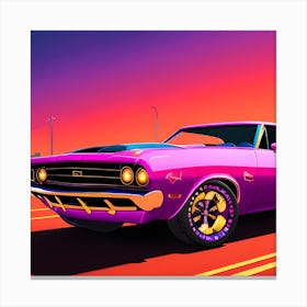 AmericanMuscle005 Canvas Print
