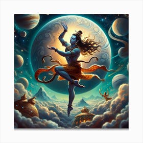 Lord Shiva 14 Canvas Print