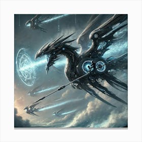 Drakesworn Riders Specialty Water Air Manipulation Canvas Print