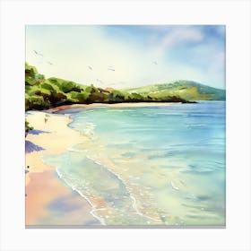 Galapagos Islands, Beach 2 Canvas Print