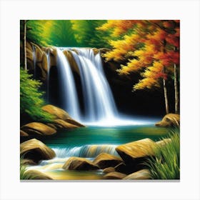 Waterfall 36 Canvas Print