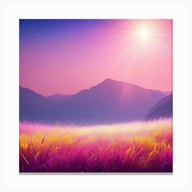 A Colorful Nature X4 Fast Canvas Print