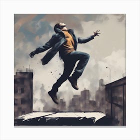 Jumper Canvas Print