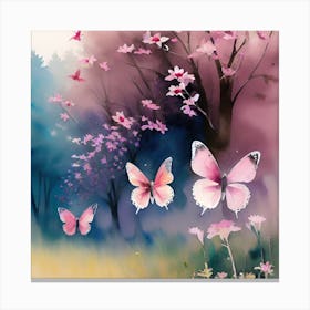 Butterfly Painting 29 Canvas Print