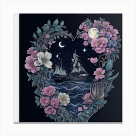 Heart Of The Sea 1 Canvas Print