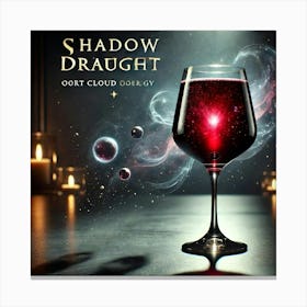 Shadow Draught Drink Canvas Print