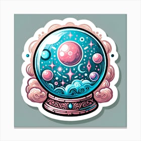 Snow Globe Canvas Print