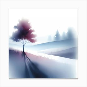 Lone Tree Canvas Print