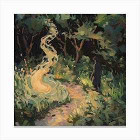 Ghost of the Forest Canvas Print