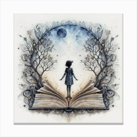 Book Of Shadows Canvas Print