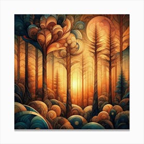 Forest 3 Canvas Print