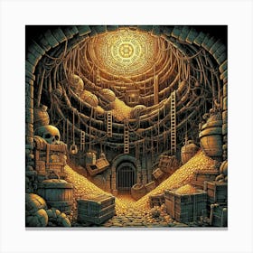 Dream Of Gold Canvas Print