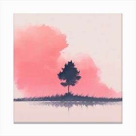 Lone Tree 2 Canvas Print