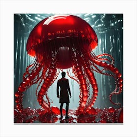 Red Jelly 3 Canvas Print
