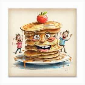 Pancakes 6 Canvas Print