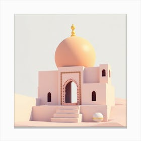 Islamic Mosque 1 Canvas Print