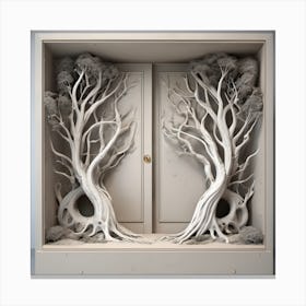 Door Of The Forest Canvas Print