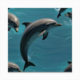 Default Dolphin 0 (1) Canvas Print