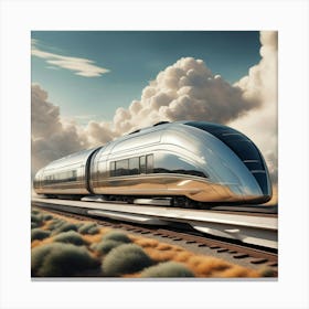 Futuristic Train 1 Canvas Print