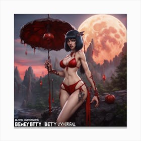 Begency Betty Virtual Canvas Print