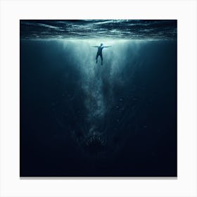Creature From The Deep Canvas Print