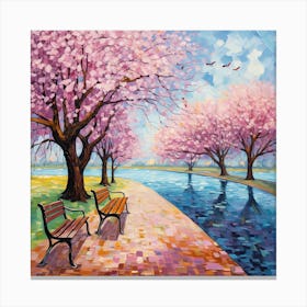 Cherry Blossoms 8 Canvas Print