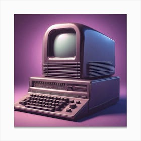 Old Computer Canvas Print