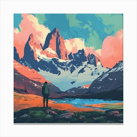 Chilean Mountains Canvas Print