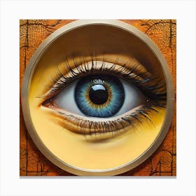 I put an eye on you Series: Eye On Focus Canvas Print