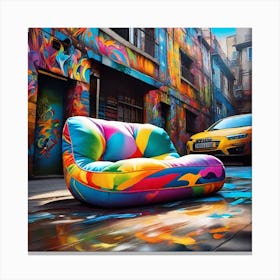 Street Art Canvas Print