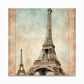 Paris Eiffel Tower 1 Canvas Print