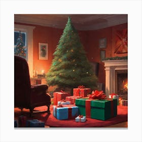 Christmas Tree 52 Canvas Print