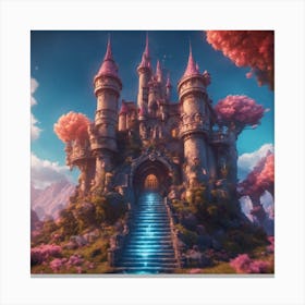 Fairytale Castle Canvas Print