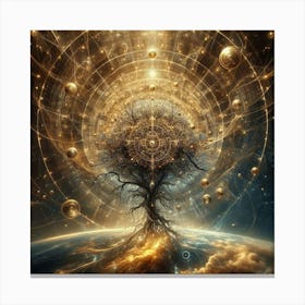 Tree Of Life 427 Canvas Print