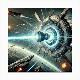 Event Horizon Lance Instant Annihilation Canvas Print