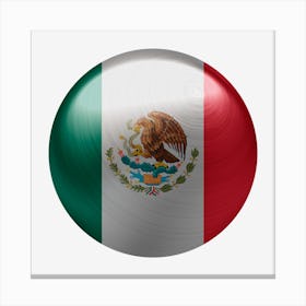 Mexico Flag Country National Canvas Print