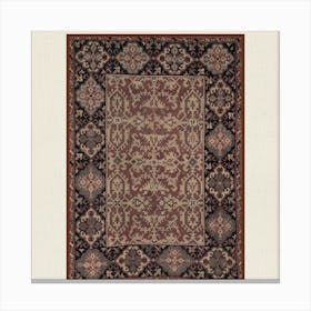 Rug Design 4 Canvas Print