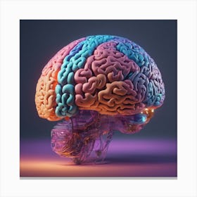 Brain Lsd 1 Canvas Print