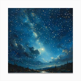 Night Sky Canvas Print