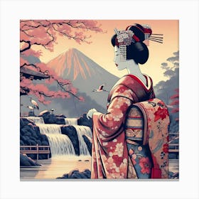 Geishaart75 Canvas Print