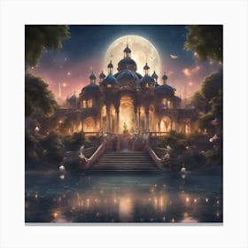 Fairytale Castle Canvas Print