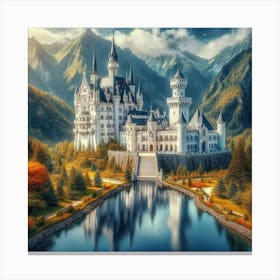 Fairytale Castle Canvas Print