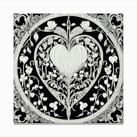 Bleeding Heart Canvas Print