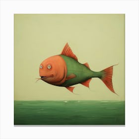 Fish In The Sea Canvas Print